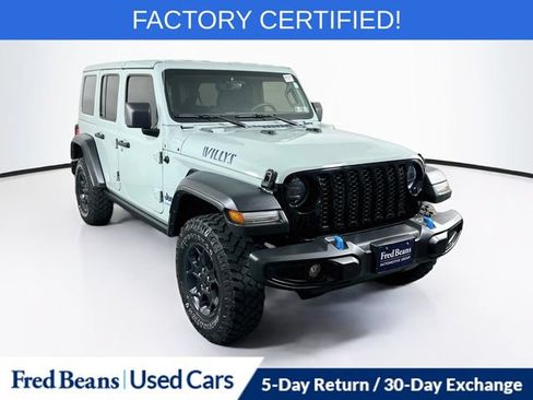 Used 2023 Jeep Wrangler Unlimited w/ Cold Weather Group AWD/4WD image 1