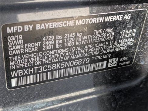 Used 2019 BMW X1 xDrive28i w/ Convenience Package AWD/4WD image 16