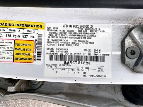 Used 2019 Ford Fusion S image 13