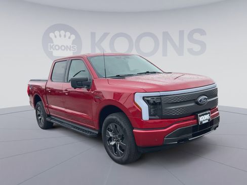 Used 2023 Ford F150 Lightning XLT w/ Equipment Group 312A High AWD/4WD image 4