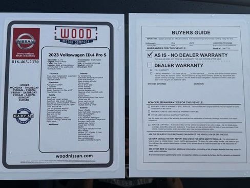 Used 2023 Volkswagen ID.4 Pro S image 42