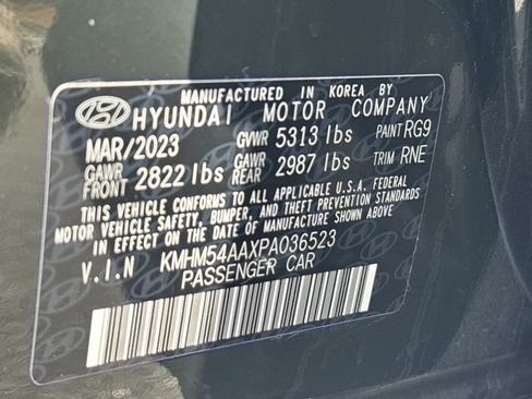 Certified 2023 Hyundai Ioniq 6 Limited RWD image 33