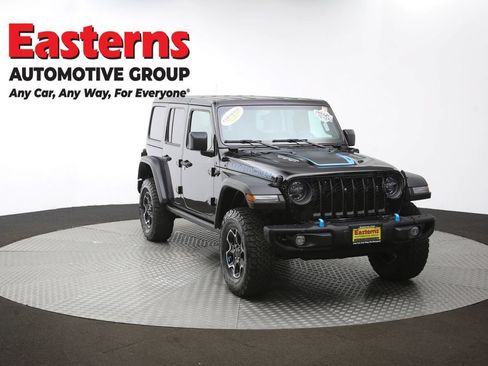 Used 2023 Jeep Wrangler Unlimited Rubicon 4xe w/ Steel Bumper Group AWD/4WD image 54