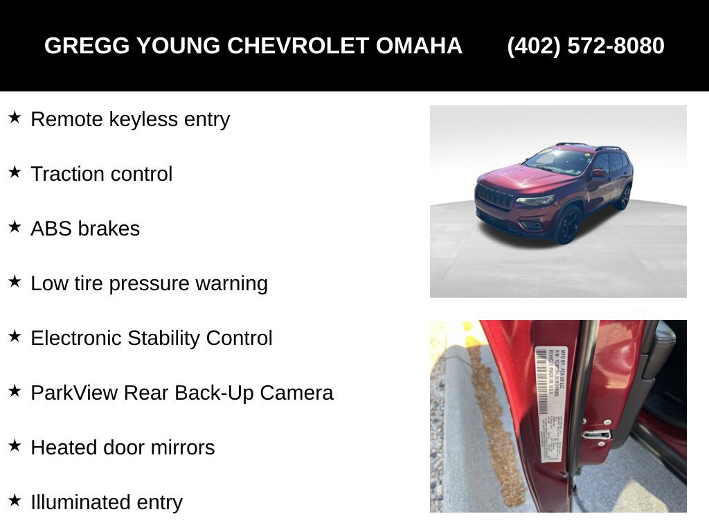 Used 2021 Jeep Cherokee Latitude Plus AWD/4WD image 7