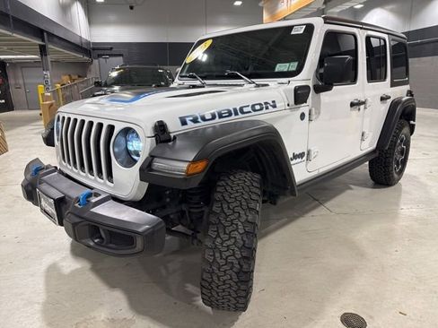 Used 2023 Jeep Wrangler Unlimited Rubicon 4xe w/ Cold Weather Group AWD/4WD image 3
