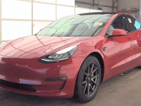 Used 2021 Tesla Model 3 Long Range AWD/4WD image 1