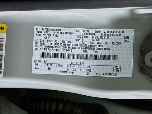 Certified 2022 Ford Ranger XLT w/ Equipment Group 301A Mid AWD/4WD image 36