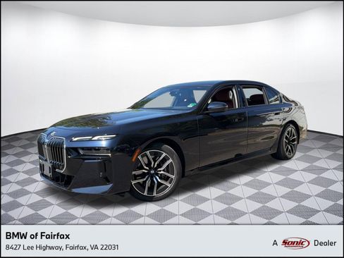 Certified 2023 BMW 760i xDrive w/ Luxury Rear Seating Package AWD/4WD image 1