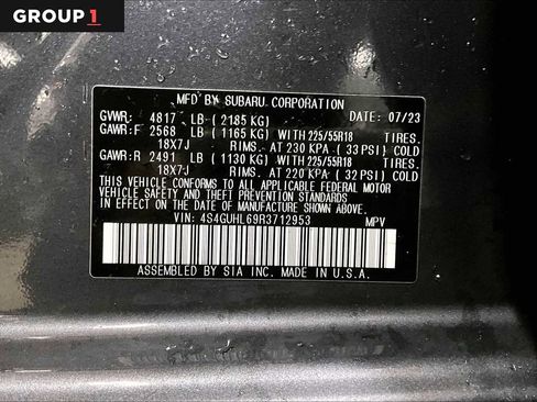 Certified 2024 Subaru Crosstrek 2.5i Limited image 33