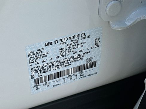 New 2026 Ford Explorer Platinum RWD image 21