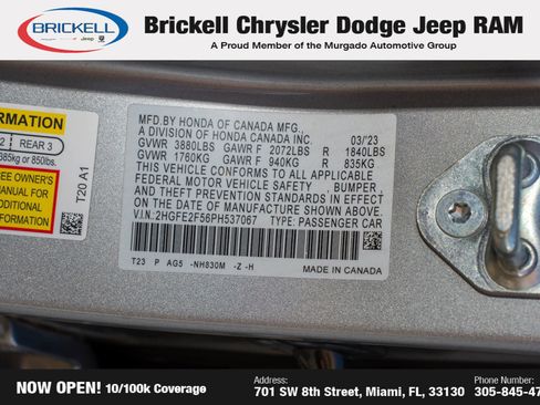 Used 2023 Honda Civic Sport image 36