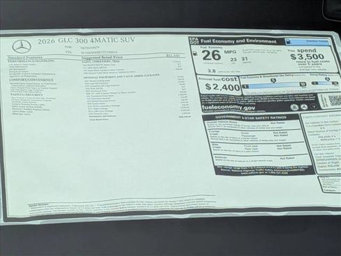 New 2026 Mercedes-Benz GLC 300 4MATIC image 20