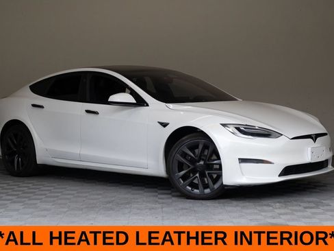 Used 2021 Tesla Model S Plaid AWD/4WD image 2