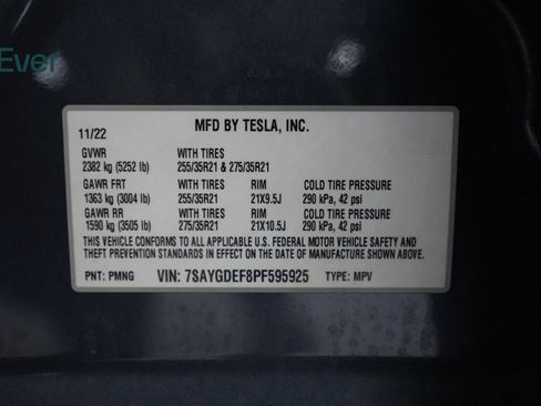Used 2023 Tesla Model Y Performance AWD/4WD image 29