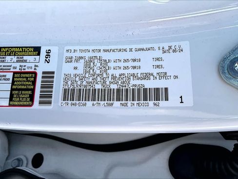 Used 2024 Toyota Tacoma 4x4 Double Cab Hybrid image 20