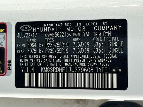 Used 2018 Hyundai Santa Fe AWD image 13