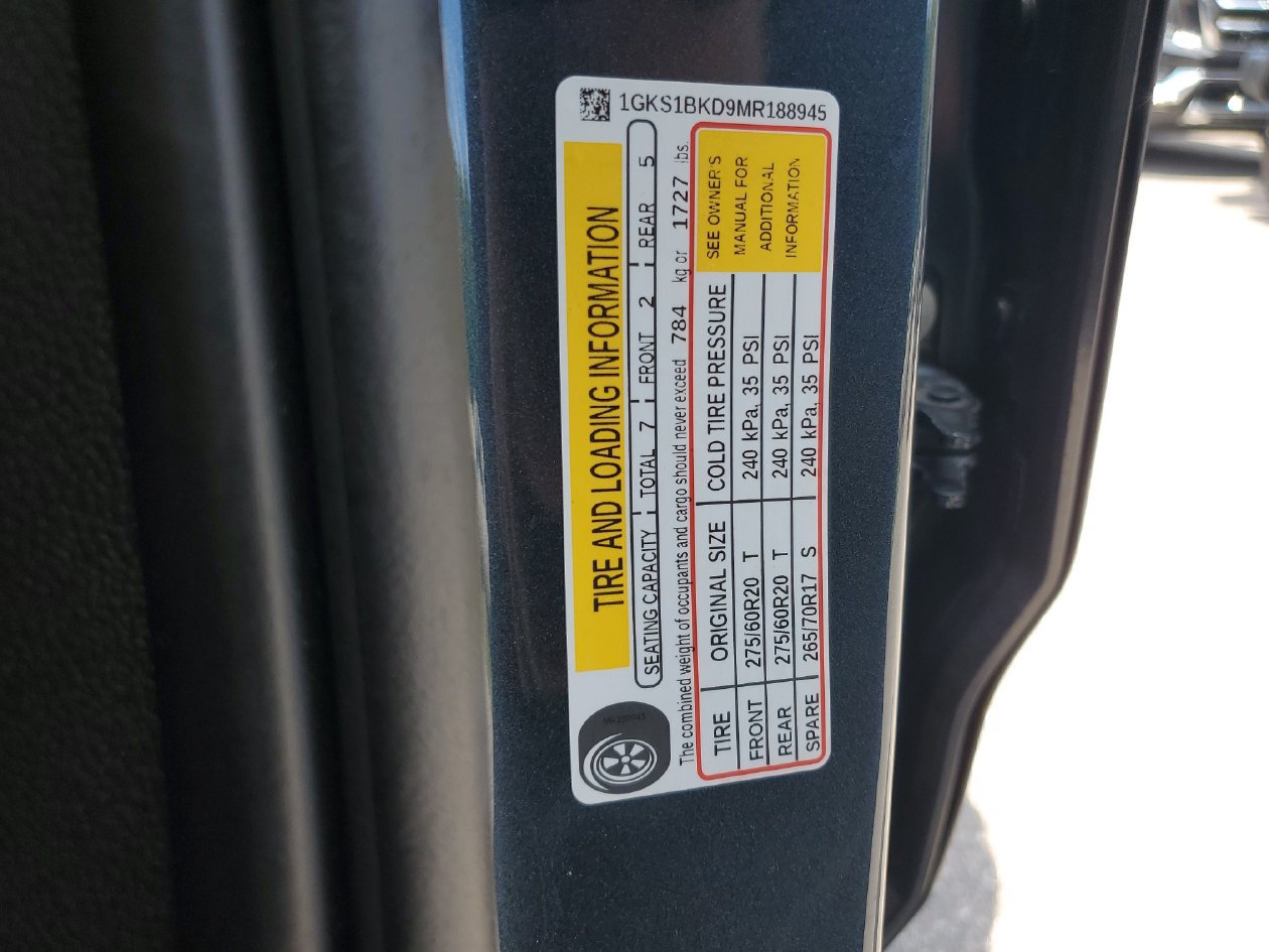 Used 2021 GMC Yukon SLT w/ SLT Luxury Plus Package RWD image 31