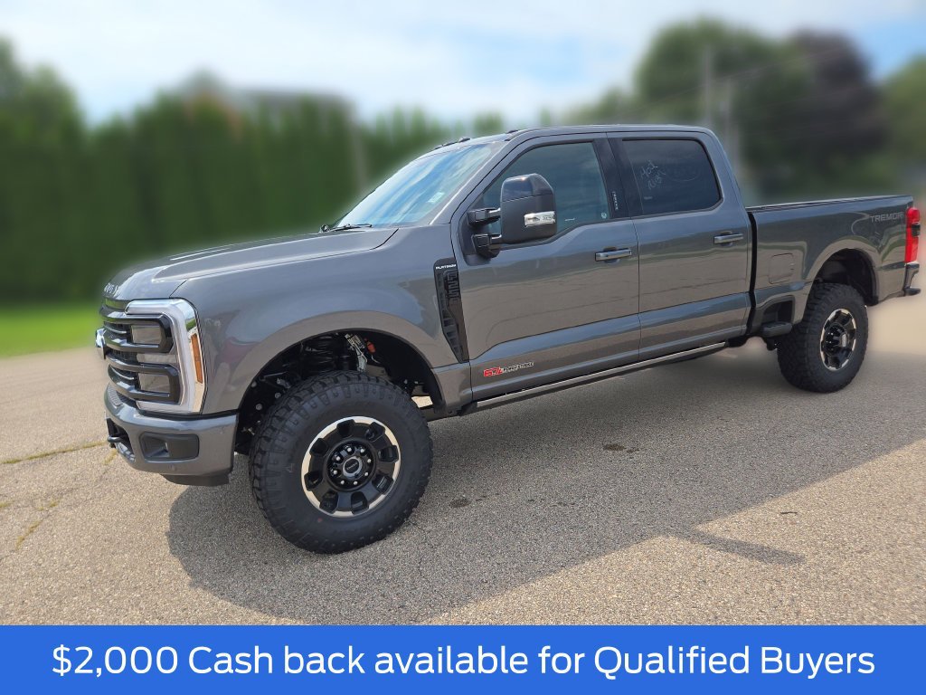 New 2026 Ford F250 Platinum w/ Tremor Off-Road Package AWD/4WD 360° Tour