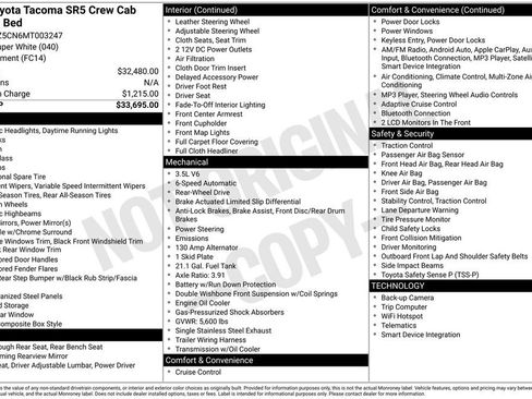 Used 2021 Toyota Tacoma SR5 image 7