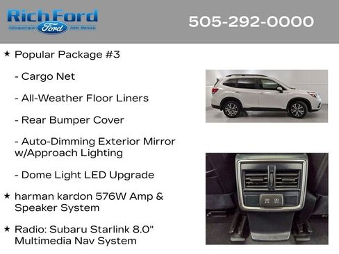 Used 2020 Subaru Forester Limited w/ Popular Package #3 image 22