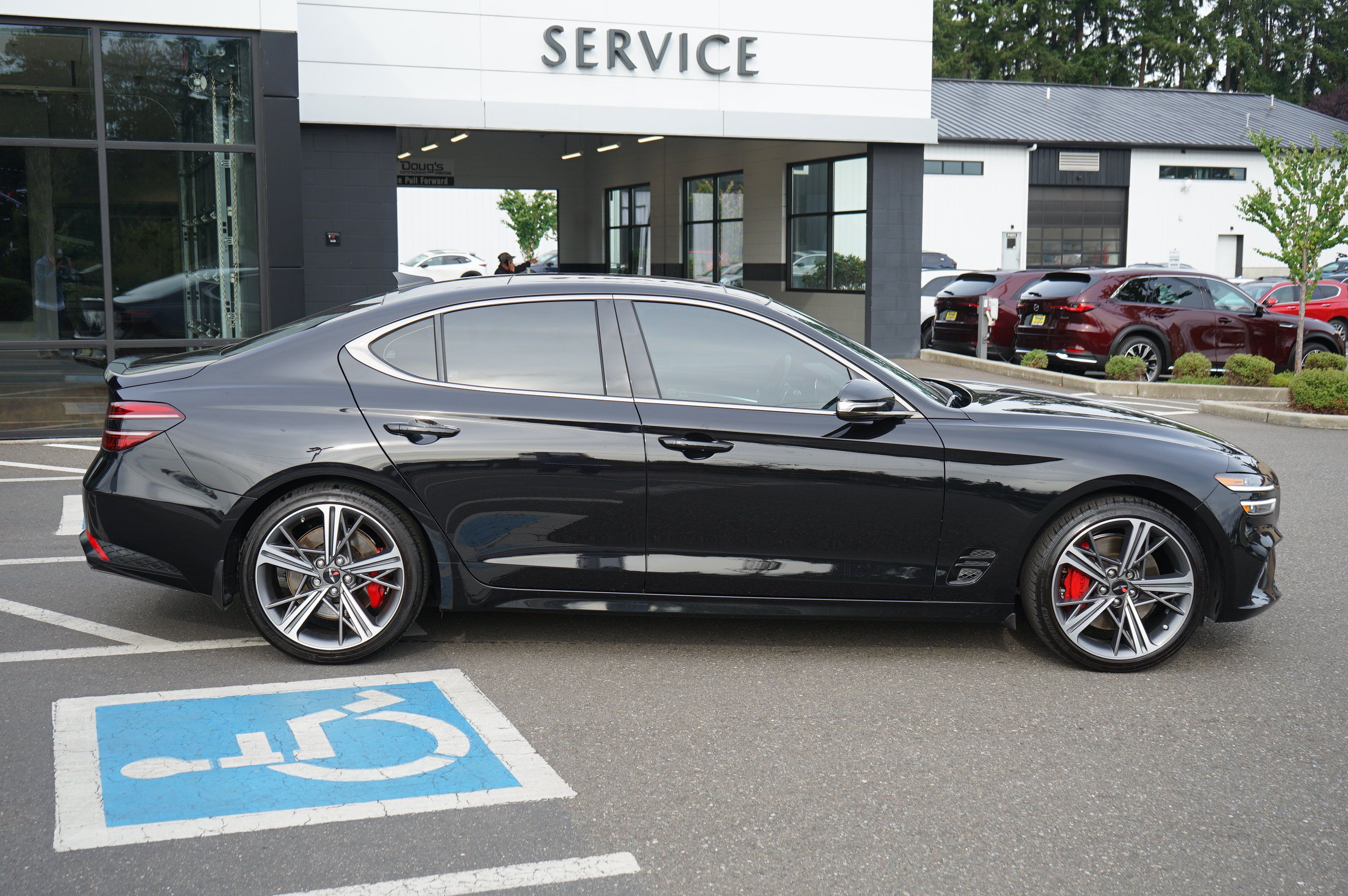 Used 2025 Genesis G70 2.5T w/ Sport Prestige Package RWD image 2
