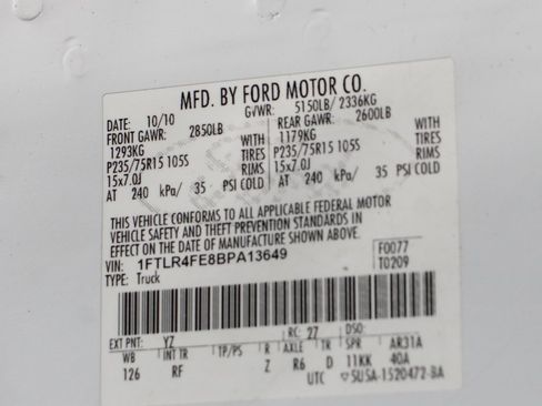 Used 2011 Ford Ranger XLT w/ Bright Trim Group image 41