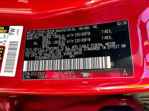 Used 2026 Toyota Highlander XLE AWD/4WD image 33