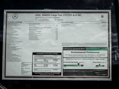 Used 2026 Mercedes-Benz Sprinter 3500 image 21