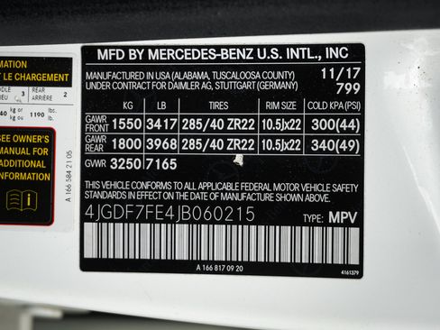 Used 2018 Mercedes-Benz GLS 63 AMG 4MATIC w/ AMG Night Styling Package image 38