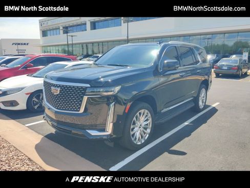 Used 2023 Cadillac Escalade Premium Luxury w/ LPO, Floor Liner Package AWD/4WD image 1