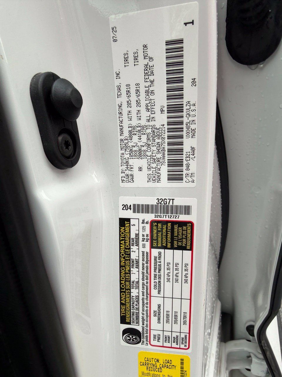 Used 2025 Toyota Sequoia TRD Pro w/ TRD Performance Package (TMS) AWD/4WD image 13