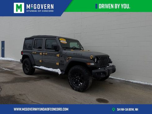 Used 2021 Jeep Wrangler Unlimited Sport AWD/4WD image 4