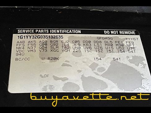 Used 2003 Chevrolet Corvette Convertible w/ Preferred Equipment Group1 image 30