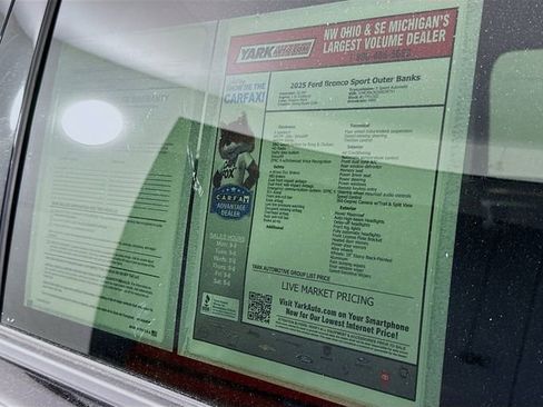 Used 2025 Ford Bronco Sport Outer Banks w/ Outer Banks Tech Package+ image 13