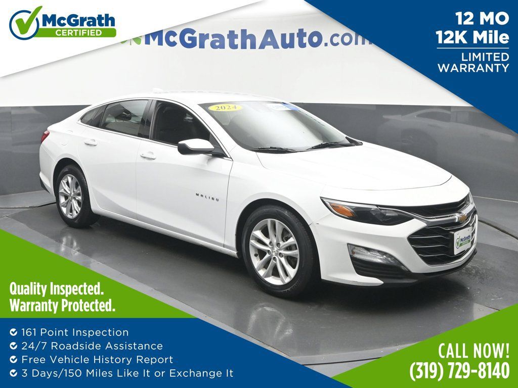 Used 2024 Chevrolet Malibu LT FWD image 1