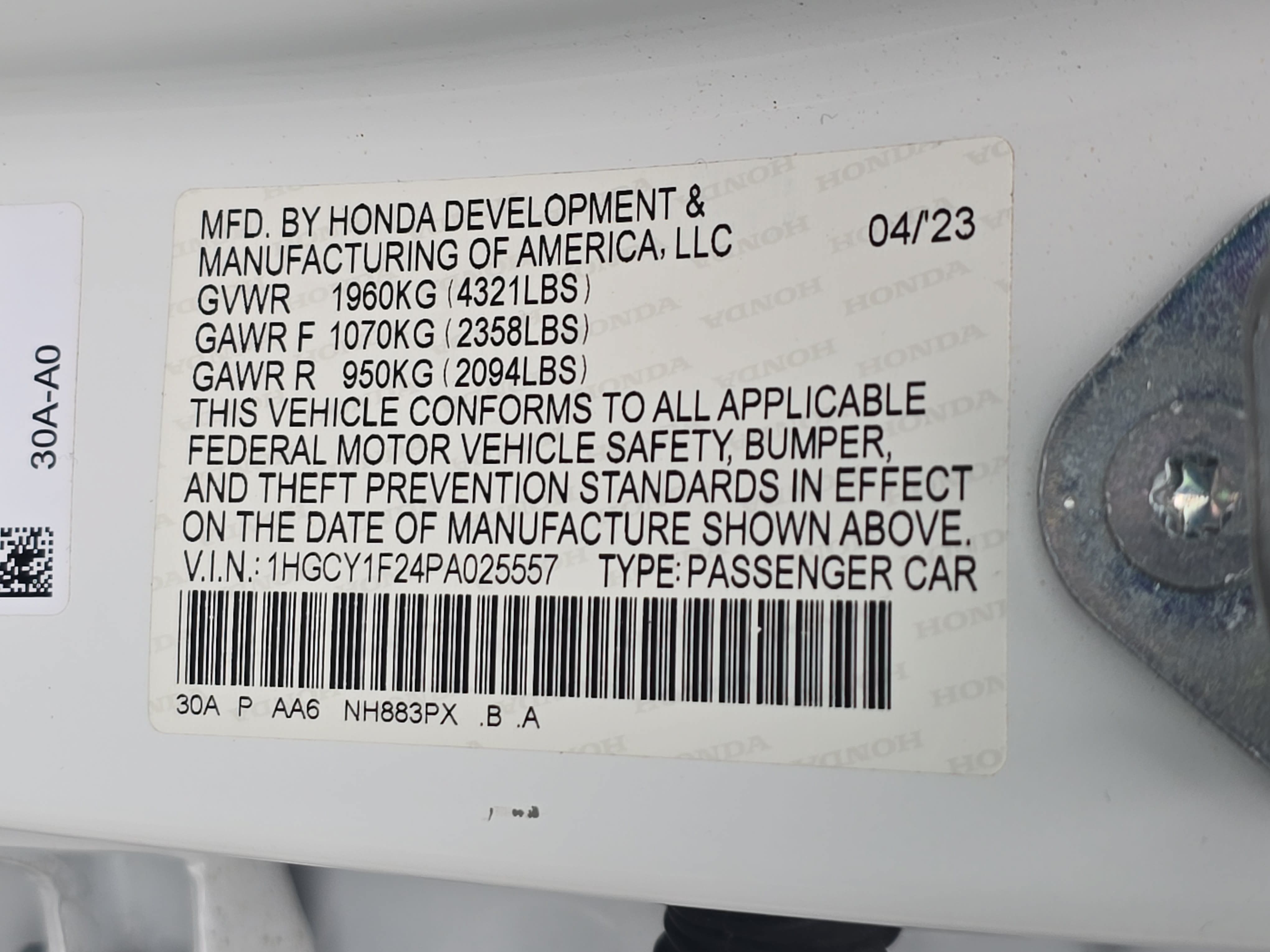 Used 2023 Honda Accord LX image 33