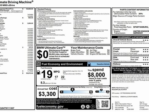 Used 2026 BMW X5 M60i image 68