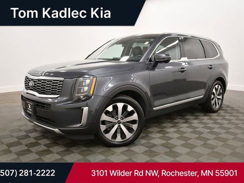 Certified 2021 Kia Telluride EX w/ EX Premium Package AWD/4WD image 1