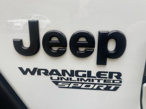 Used 2021 Jeep Wrangler Unlimited Sport w/ Sun And Sound Package AWD/4WD image 37