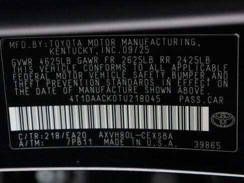 Used 2026 Toyota Camry SE w/ Multimedia Upgrade Package image 42