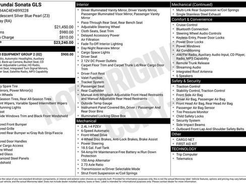 Used 2014 Hyundai Sonata GLS w/ Popular Equipment Group 2 FWD image 9