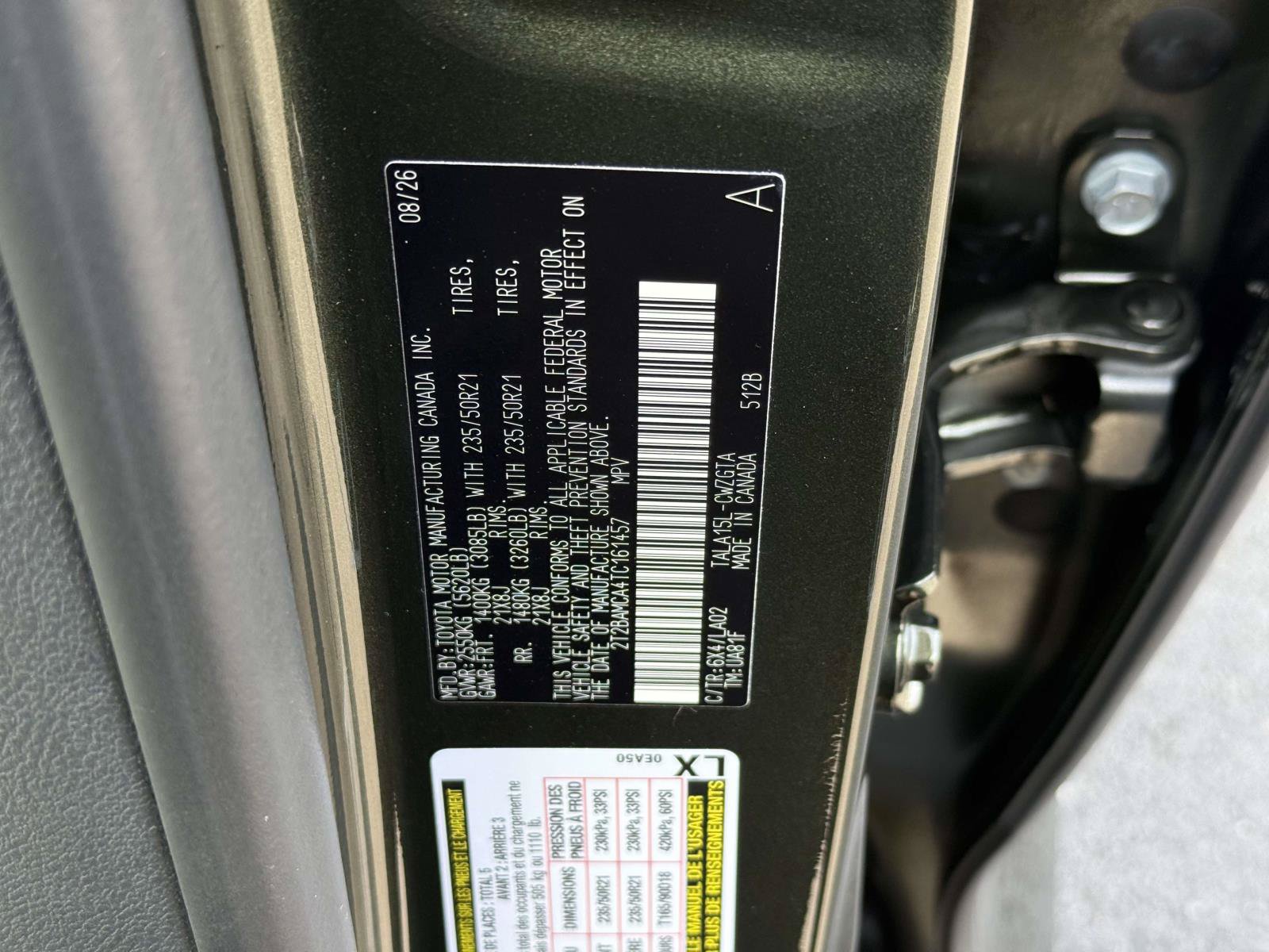 New 2026 Lexus RX 350 AWD w/ Convenience Package image 21