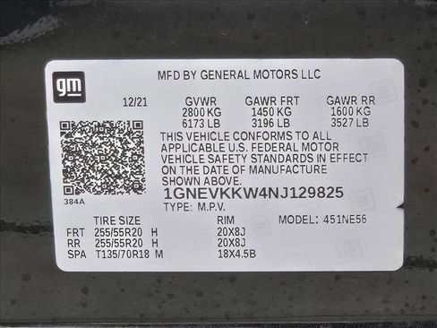 Used 2022 Chevrolet Traverse Premier w/ Redline Edition image 26