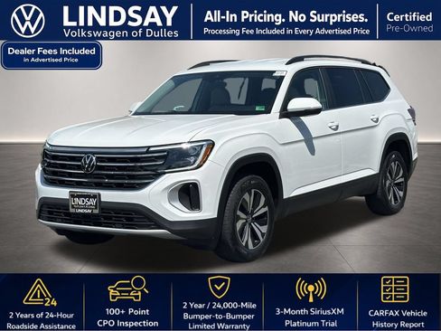 Used 2024 Volkswagen Atlas SE AWD/4WD image 4