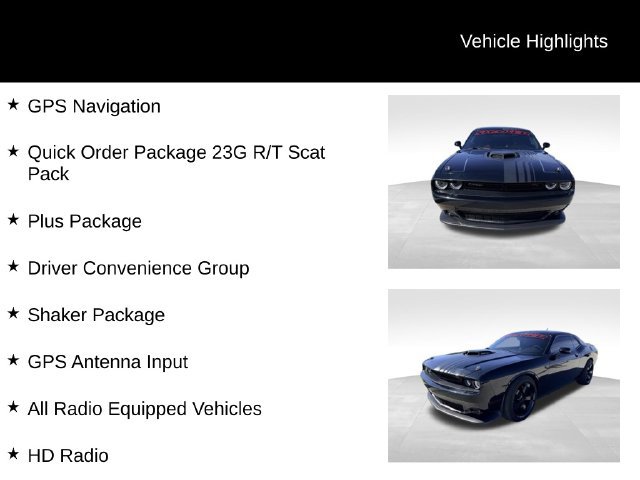 Used 2022 Dodge Challenger R/T Scat Pack w/ Shaker Package RWD image 13