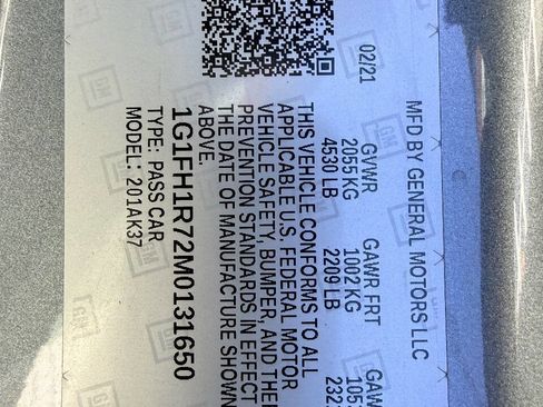 Used 2021 Chevrolet Camaro SS image 40