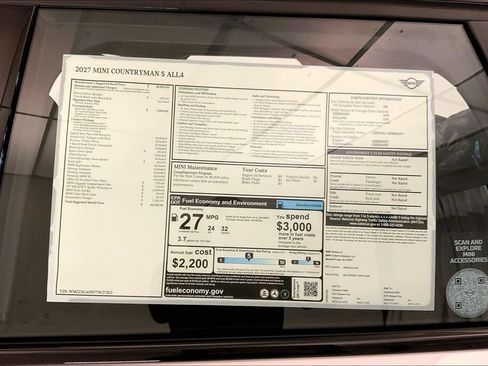 New 2027 MINI Cooper Countryman S AWD/4WD image 12