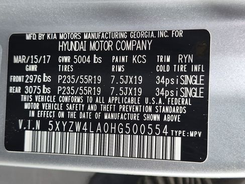 Used 2017 Hyundai Santa Fe Sport w/ Cargo Package FWD image 38