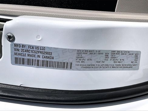 Certified 2023 Chrysler Voyager LX image 37