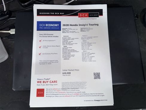 Used 2020 Honda Insight Touring image 13